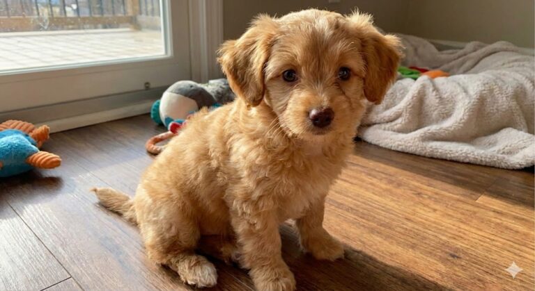 チワプー（アプリコット）の子犬